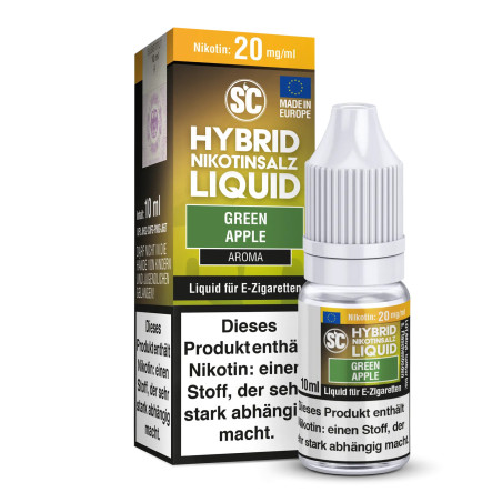 SC - Green Apple - Hybrid Nikotinsalz Liquid - 10mg/ml
