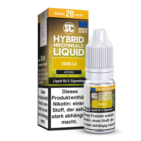 SC - Vanilla - Hybrid Nikotinsalz Liquid - 20mg/ml