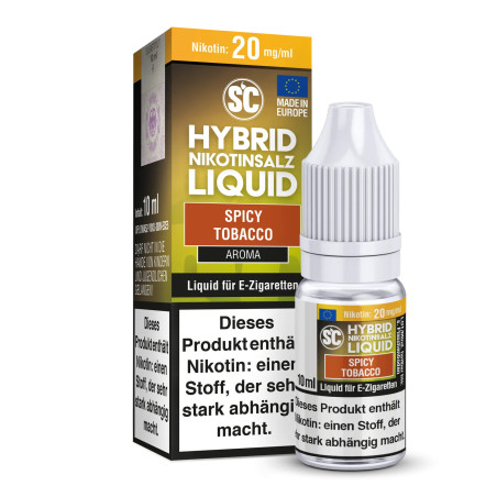 SC - Spicy Tobacco - Hybrid Nikotinsalz Liquid - 10mg/ml