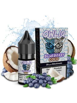 OWLIQ Blueberry Coco Nikotinsalzliquid 10 ml 20 mg