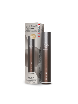 ElfBar Elfa Akku 500 mAh - Braun-Silber