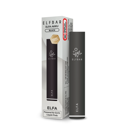 ElfBar Elfa Akku 500 mAh - Schwarz