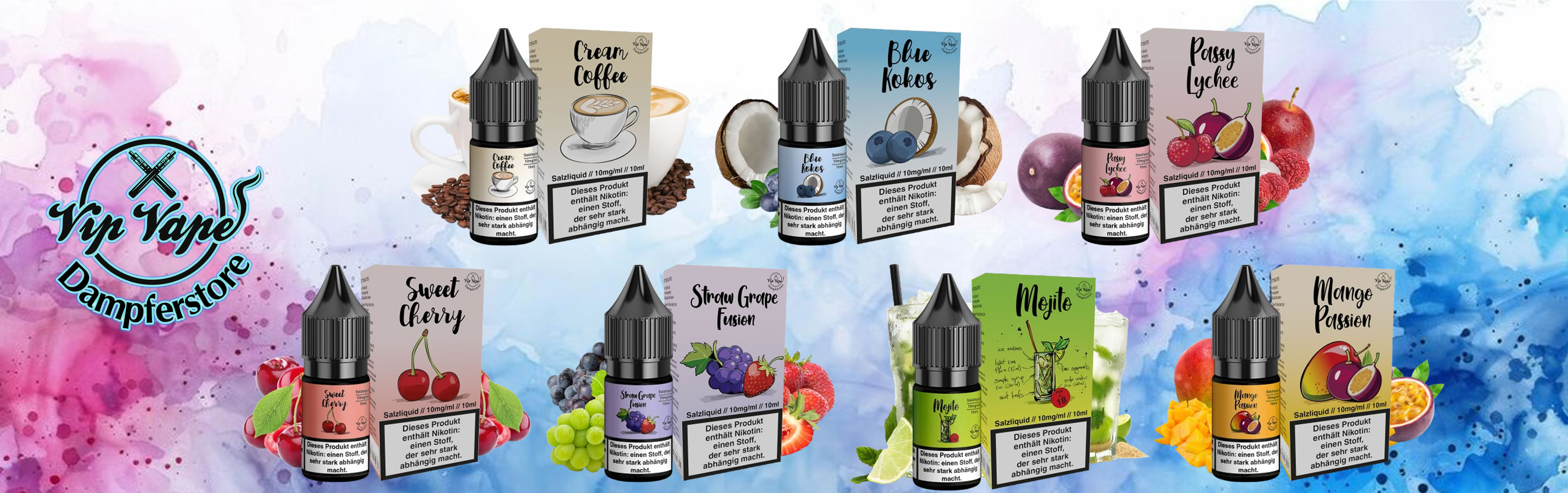 Vip Vape Brand Nicsalts